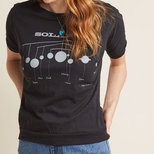 Modcloth solar system shirt